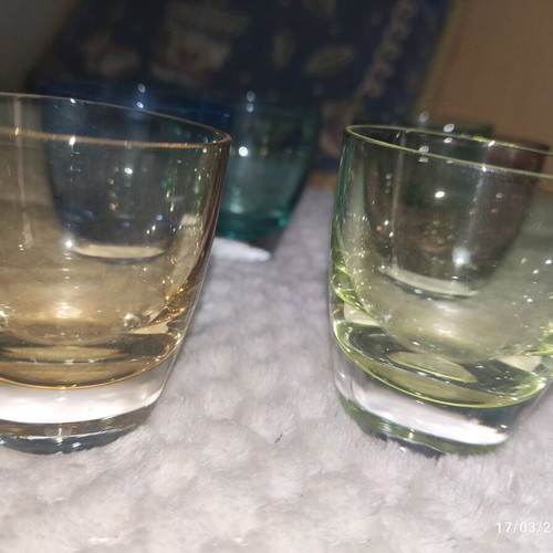 Shot glasses 1960.