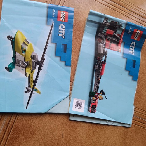 Lego City 60343 like new with instructions and figures