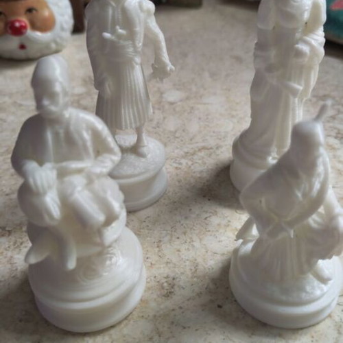 Custom Greek Revolution Chess Set new