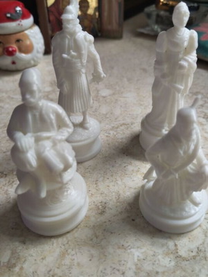 Custom Greek Revolution Chess Set new