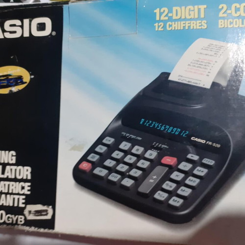 Casio FR-2650A printing calculator new from showcase