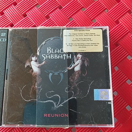 Black Sabbath Reunion double CD used, metal