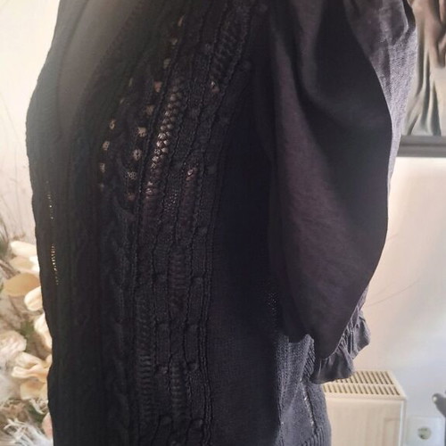 Twinset Actitude black blouse size M like new
