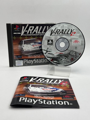 V-Rally 2 Championship Edition Playstation 1 μεταχειρισμένο, με manual