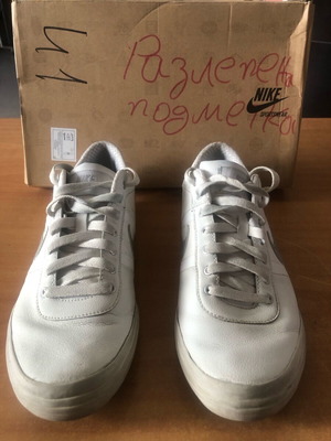 Branded men's athletic shoes used size 41