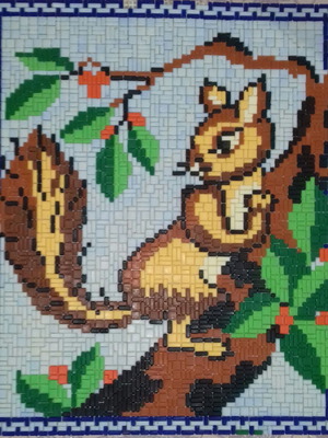 Children's mosaic board like new