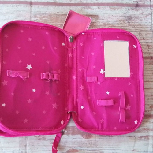 Top Model school pencil case used 20x14 cm