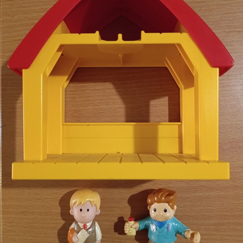 Fisher-Price Little People Collector house with figures