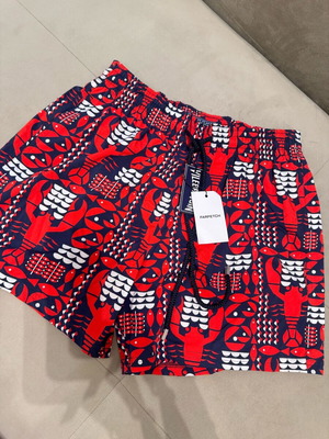 Vilebrequin swim shorts with lobster print, new, size L