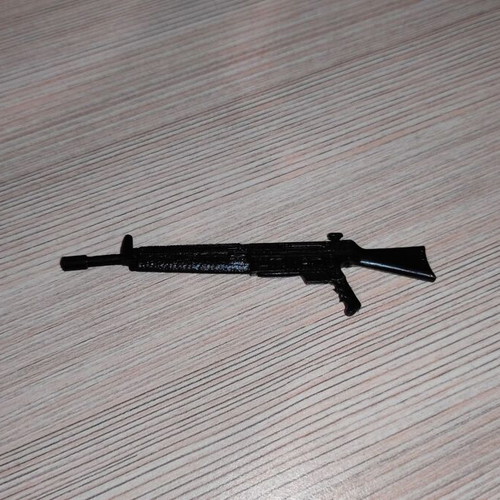 G.I.JOE Lt.Falcon (v2) 1991 Assault Riffle accessory used