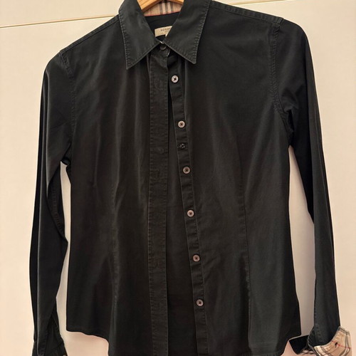 Burberry women's black shirt XS used