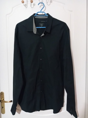 Calvin Klein men's dress shirt black, like new, size XXL