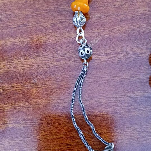 Mastic Worry Beads used, collectible, over 80 years old