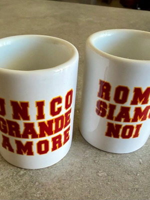 Roma espresso cups like new, set of 2