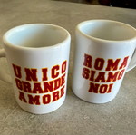 Roma espresso cups like new, set of 2