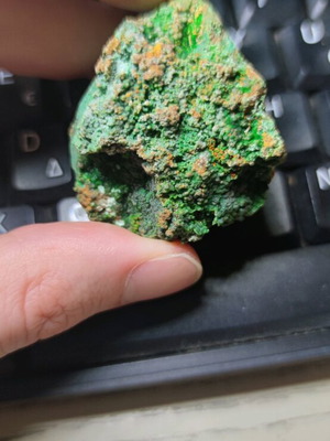 Konichalcite Lavrion new, intense green color, vitreous formations