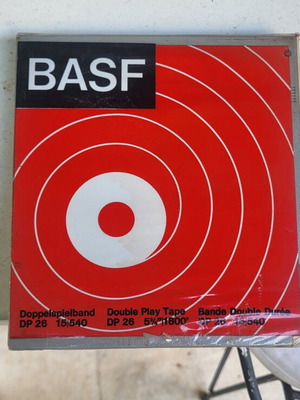 BASF Double Play Tape sealed 15/540 reel to reel