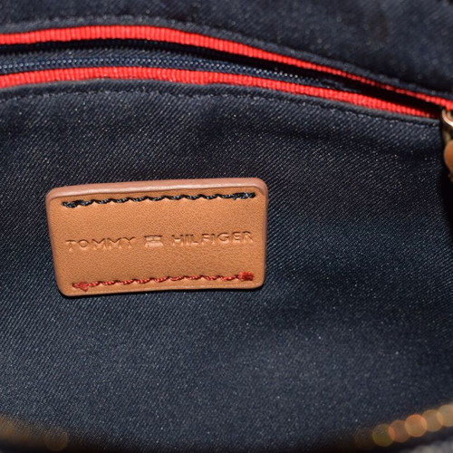 Tommy Hilfiger shoulder bag like new, white and blue