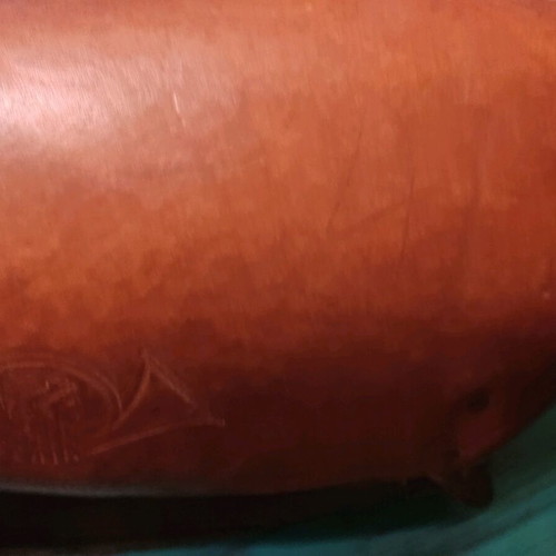 Elta leather bag used, dimensions 33x43 cm