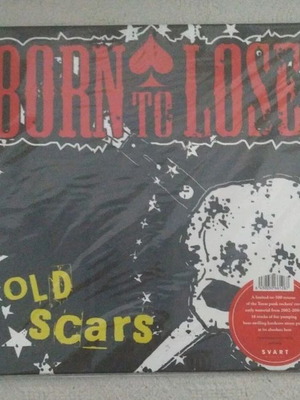 Born To Lose Old Scars LP, limited edition red transparent vinyl