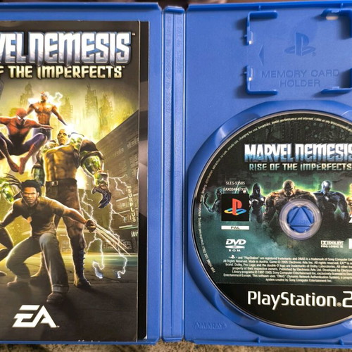 Marvel Nemesis Rise of the Imperfects PS2 like new, complete