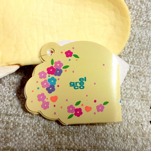 Bibi-bo El Greco 80s Vintage Rare Flip Flops new with packaging