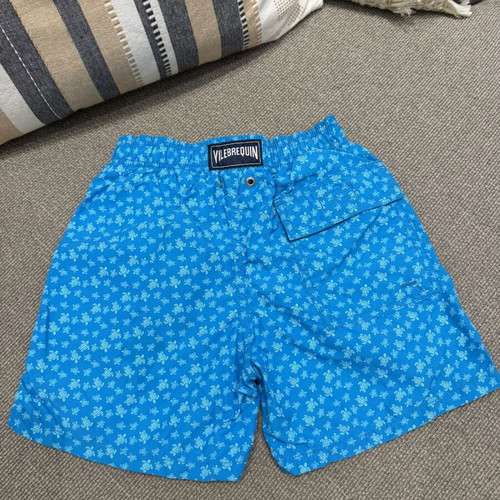 Vilebrequin Boys Blue Turtle Print Swim Shorts Size 10Y 140 cm Like New