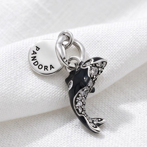 Pandora Oath Symbol Pendant S925 new, black and silver