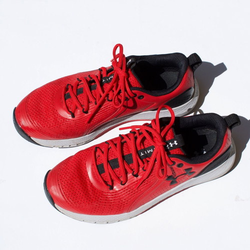 Under Armour Charged Commit TR 3 sneakers like new, red, size 42