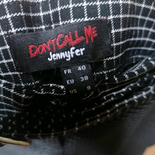 Pants like new, size M, black and white