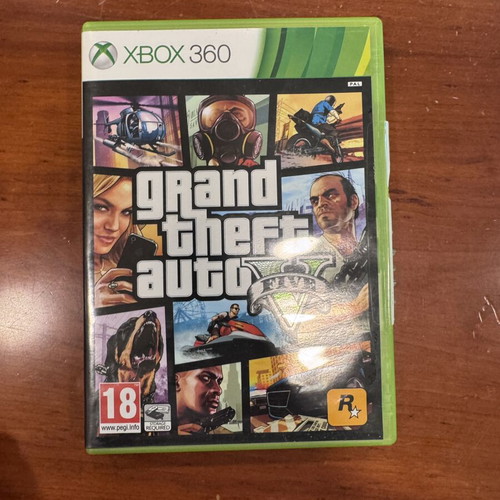 Grand Theft Auto V Xbox 360 game used, includes manuals