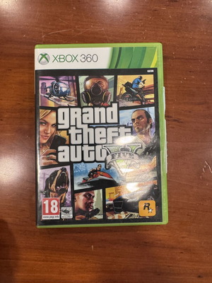 Grand Theft Auto V Xbox 360 game used, includes manuals