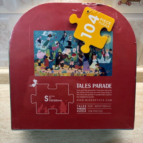 Mideer Kids Puzzle Tales Gift Box 104 Pieces new