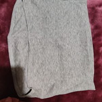 Strapless top gray size small new