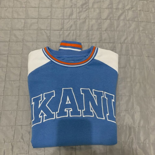 Karl Kani blue sweatshirt size XS used