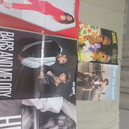 Ugirl double-sided posters like new, pack