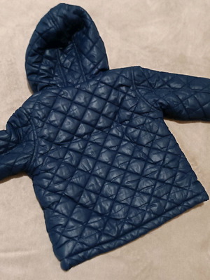 Quilted jacket for boy 12m like new