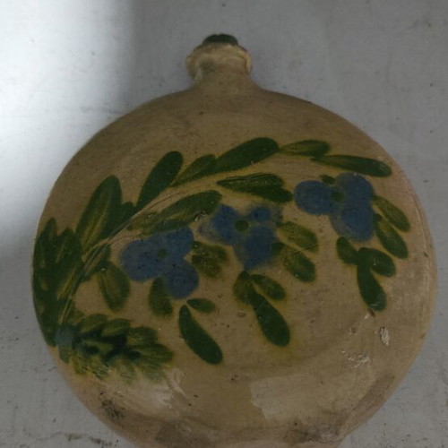 Ceramic flask used