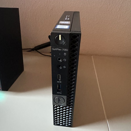 Dell OptiPlex 7060T mini PC with Intel i5 8500T, 16GB RAM, 128GB SSD, Windows 11