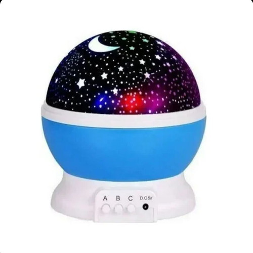 Rotating room lamp with projector new 14x14cm