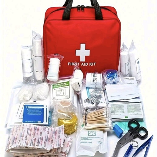 First aid kit new with Din 13164:2022 certification and 42 items