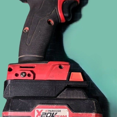 Adapter for Milwaukee M18 compatible with Parkside battery new