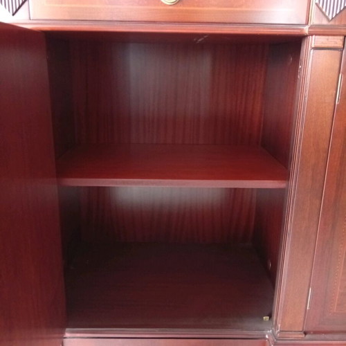 Buffet new with mirror and walnut veneer