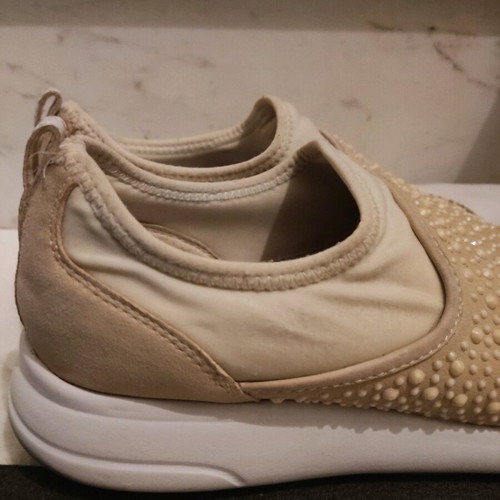 Geox women's shoes size 39 used with anatomical insole beige