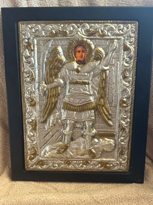 Archangel Michael Icon of Panormitis like new, size 24x18