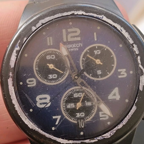 Swatch watch used, unknown if working