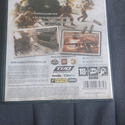 Company of Heroes PC game used