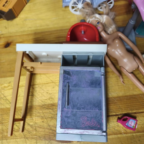 Barbie vehicles and accessories used, various items in very good condition