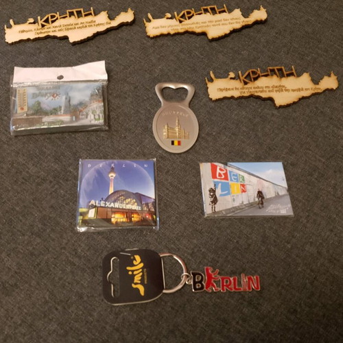 Magnets new from various places
