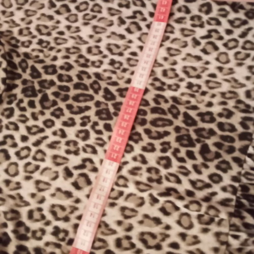 Zara dress used, animal print, size M